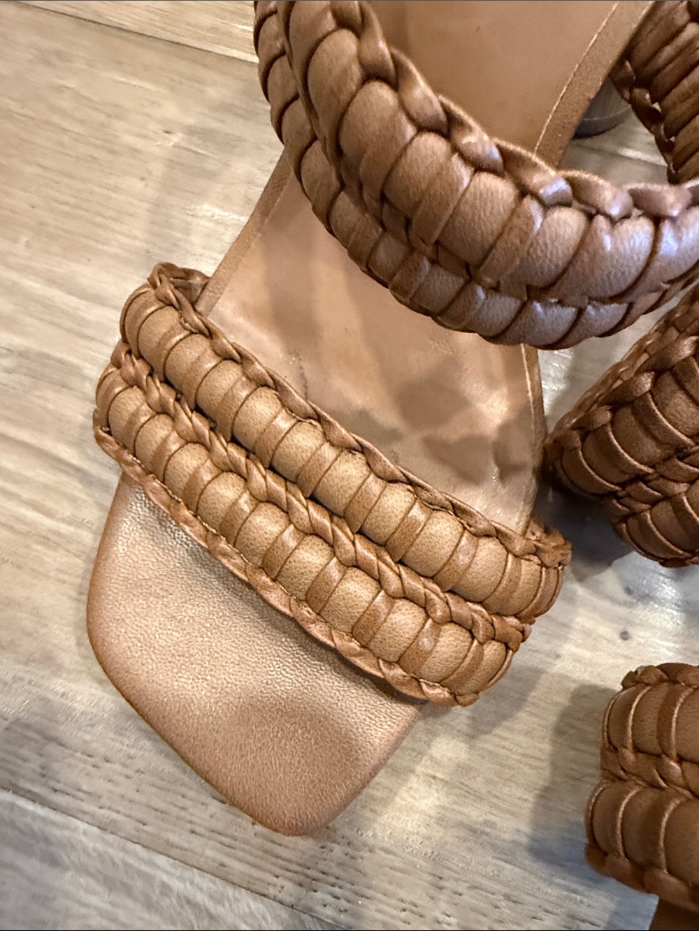 Universal Thread Braided Slide Sandals in Tan - Women - Picture 3 of 6